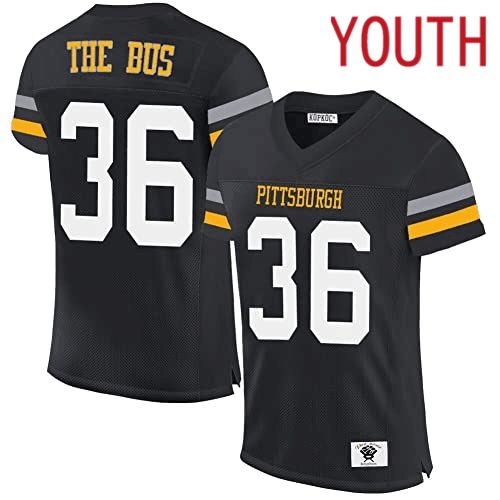 Youth Pittsburgh Steelers #36 The Bus black2024 Nike Limited NFL throwback Jersey->women nfl jersey->Women Jersey